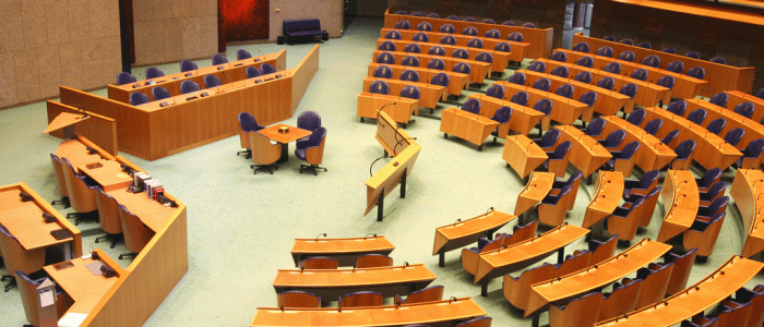 Photo of the Dutch House of Representatives (Tweede Kamer)